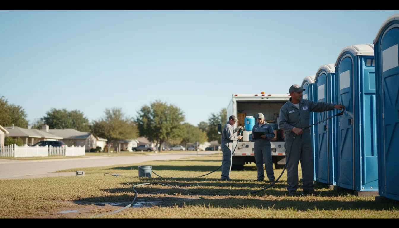 Long-Term Portable Toilet Rental in Wayne, MI near me